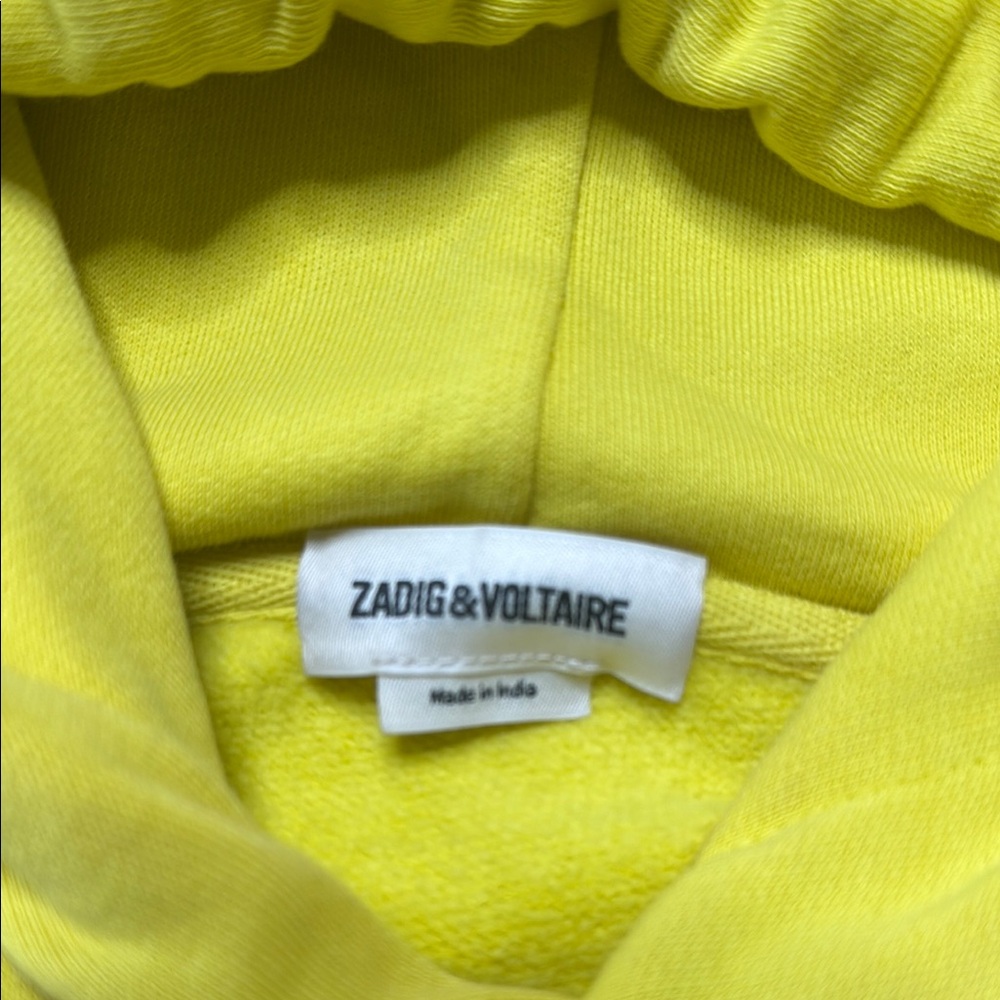 Zadig & Voltaire Yellow Sweater with Hood - Picture 8 of 12